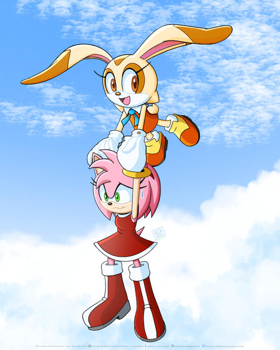 Amy and Cream in the Sky
