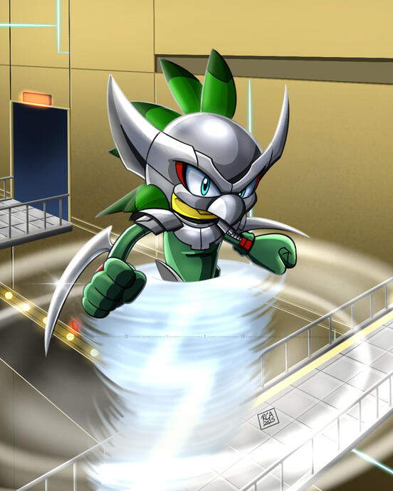 Jet the Hawk as Whirlwind